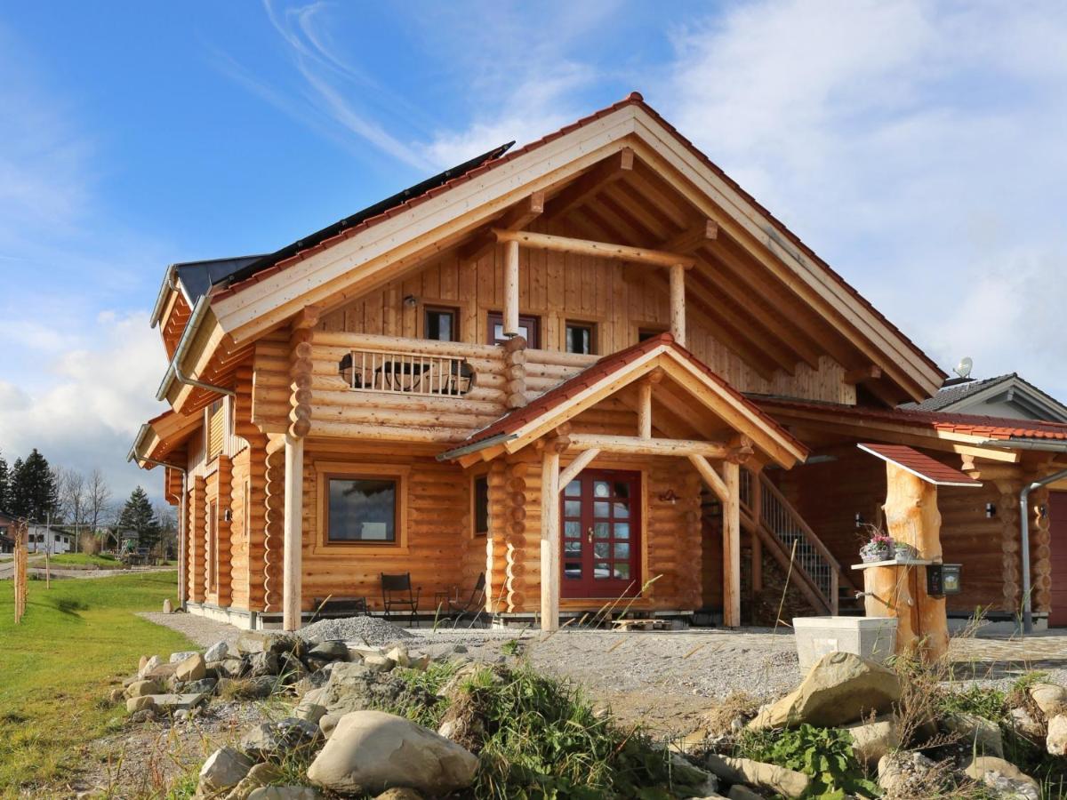 "Allgaeu-Herzl" Alpenchalet Fuer Zwei Ruckholz Exteriér fotografie