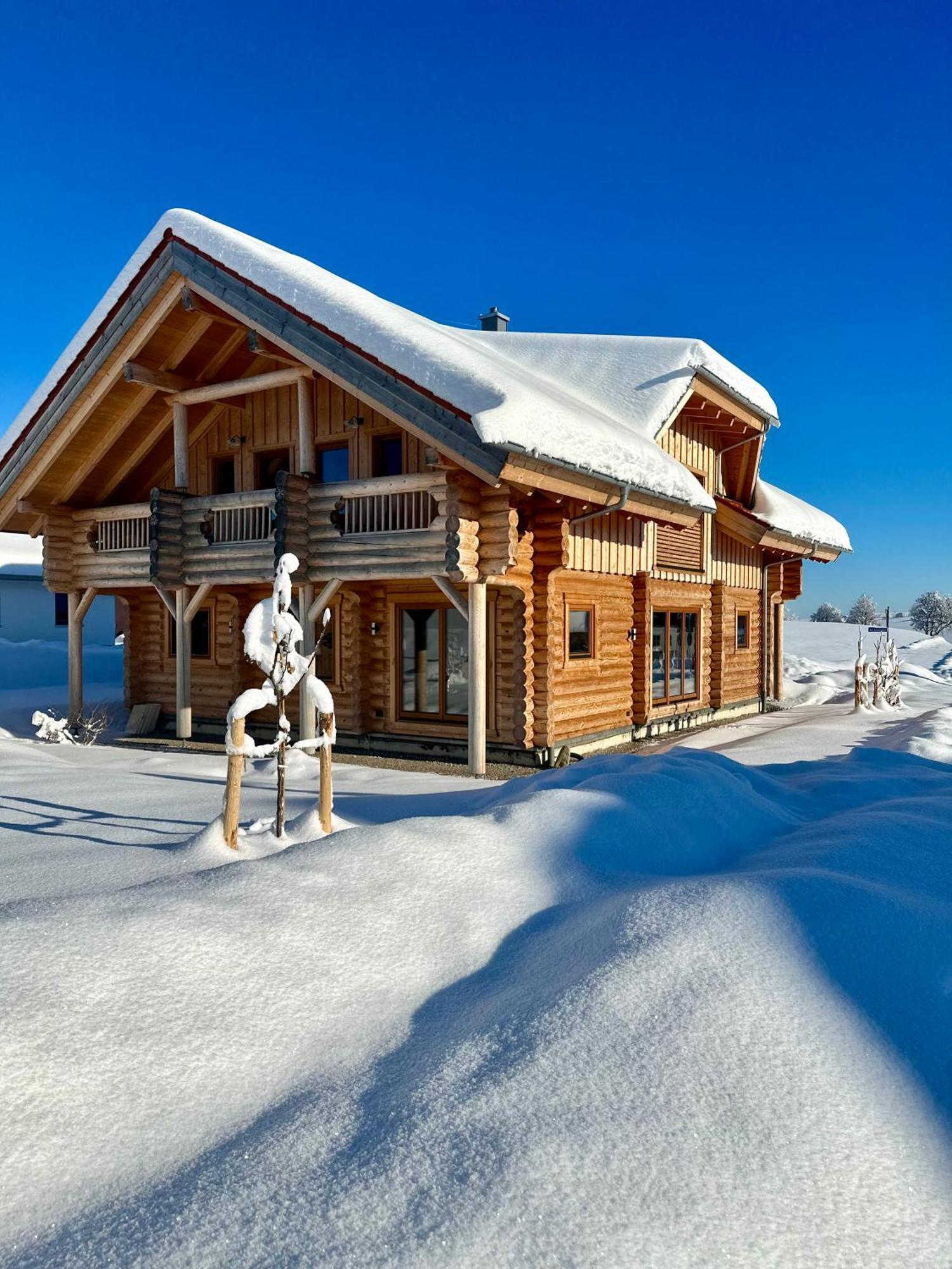 "Allgaeu-Herzl" Alpenchalet Fuer Zwei Ruckholz Exteriér fotografie